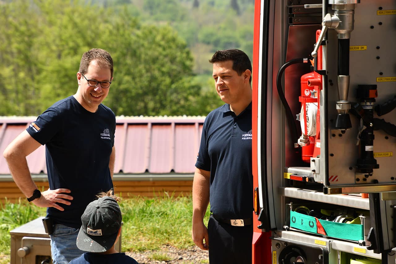 Feuerwehr im Gespräch