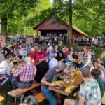 1. Mai-Hock an der Waldhütte Vogesenblick Schmieheim
