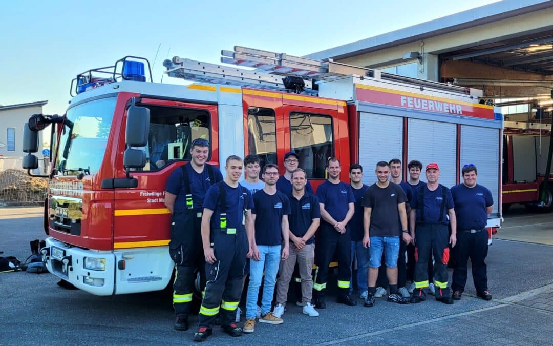 Feuerwehr-Leistungsabzeichen Bronze erfolgreich absolviert